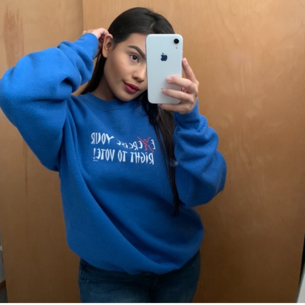 Vintage “Exercise Your Right to Vote” Crewneck